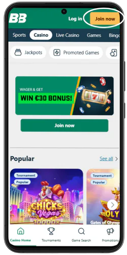 Home page